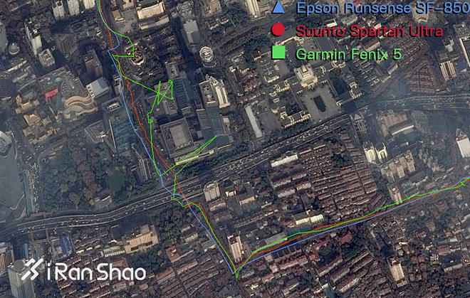 TopX | Fenix 5 vs Spartan Ultra vs Epson SF-850 旗舰级运动手表GPS对比横评
