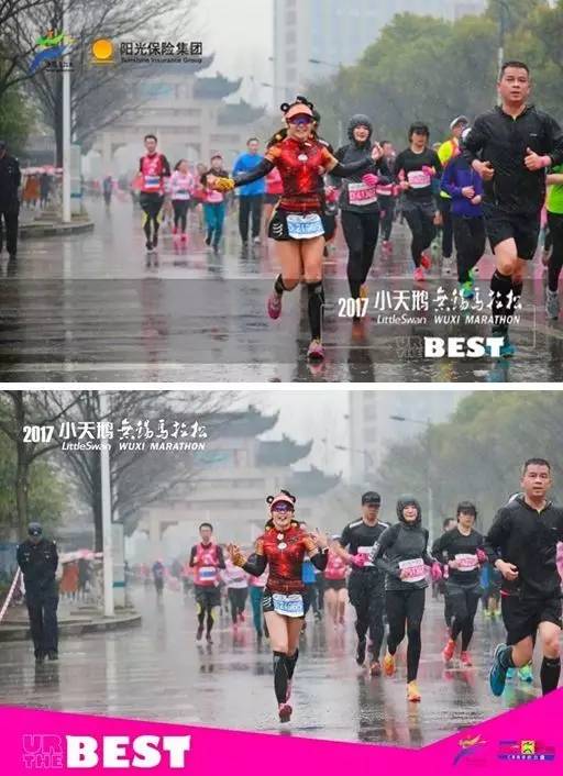 我愿奔向三月的风 浴一回樱花雨——记2017无锡马拉松