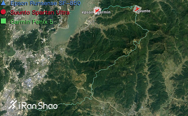 TopX | Fenix 5 vs Spartan Ultra vs Epson SF-850 旗舰级运动手表GPS对比横评