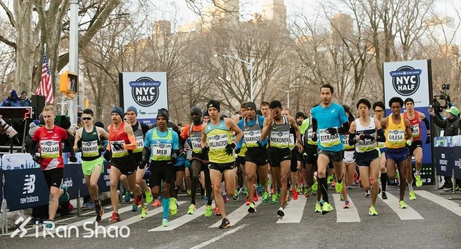 深度 | 2017纽约半马：美女赫德三连霸 金发师妹破纪录