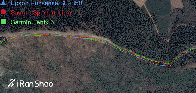 TopX | Fenix 5 vs Spartan Ultra vs Epson SF-850 旗舰级运动手表GPS对比横评