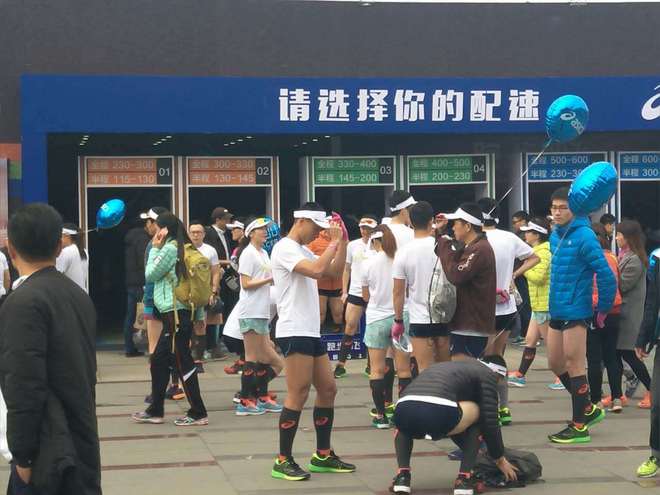 2017无锡马拉松之体验