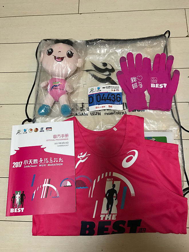 本想疗个伤，谁知跑了马， 一份假的2017无锡马拉松赛记