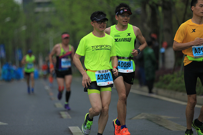 2017，我的汉马，我的坚持到底！