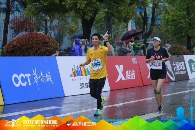 天气太虐  汉马最爱