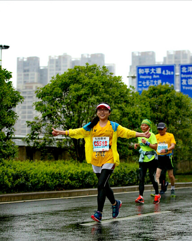 既然选择了终点，我便风雨兼程——汉马初体验