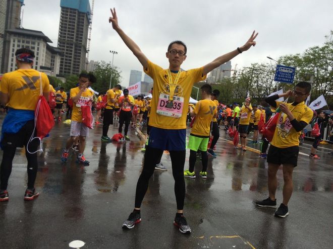 2017汉马之行：一场在雨中坚持的洗礼