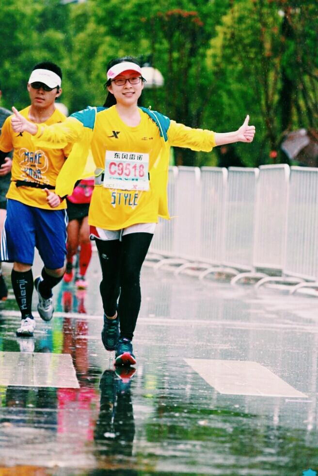 既然选择了终点，我便风雨兼程——汉马初体验