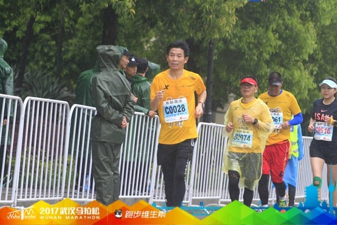 天气太虐  汉马最爱