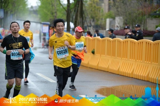 天气太虐  汉马最爱