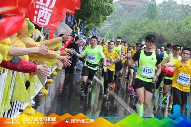 汉马，感恩遇见你