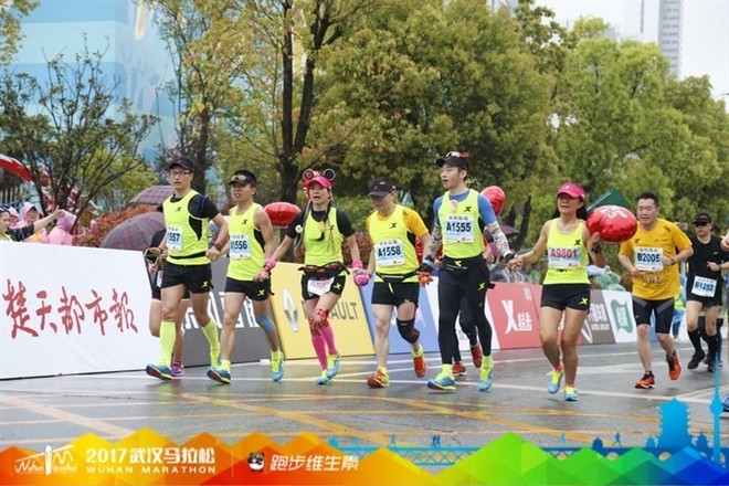 汉马，感恩遇见你