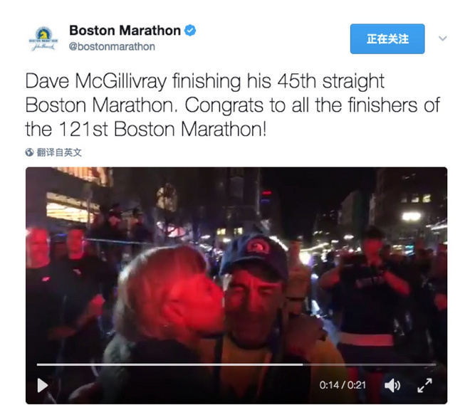 波士顿马拉松 | 独角兽指引下的名人们