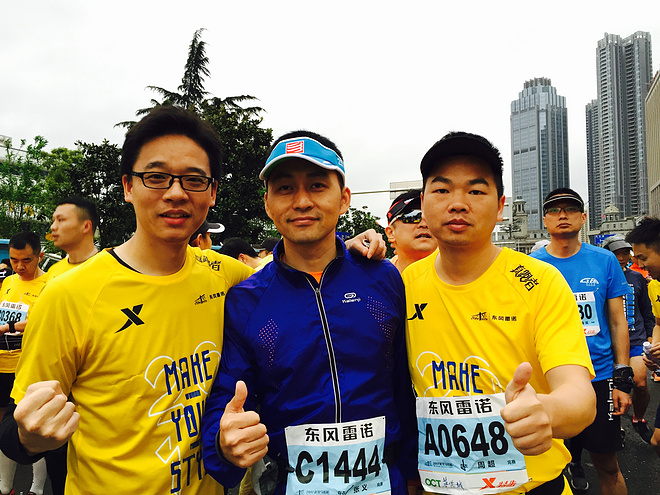 风雨兼程，风雨无阻——2017武汉马拉松参赛记