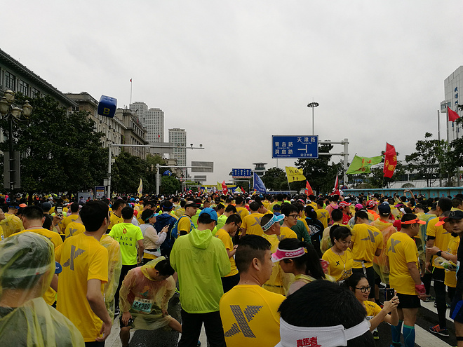 雨中汉马，一场近乎完美的马拉松体验