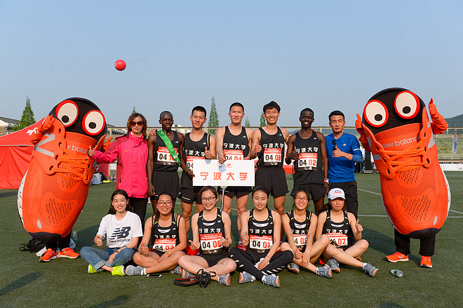 #致未来的我# 2017 New Balance中国大学生校园路跑接力赛华东赛区西子湖畔开跑