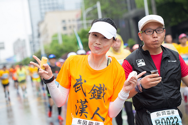 武汉马拉松|我只想感谢一路的你们