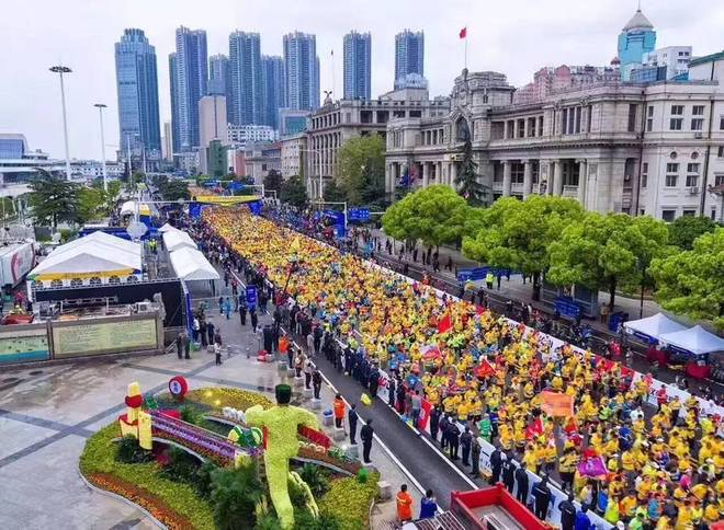 汉马，以人民的名义去追—记2017.4.9武汉马拉松