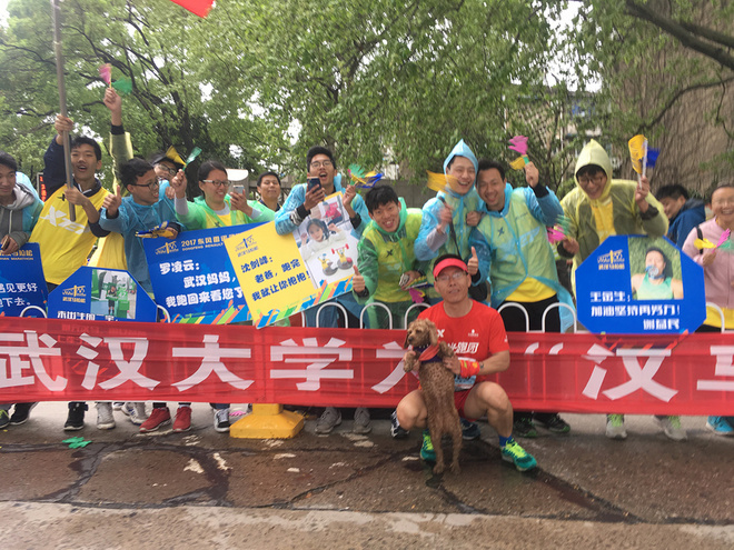 再跑汉马的狗子———记四毛的第22场马拉松