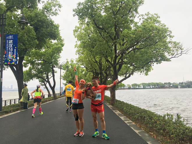 再跑汉马的狗子———记四毛的第22场马拉松