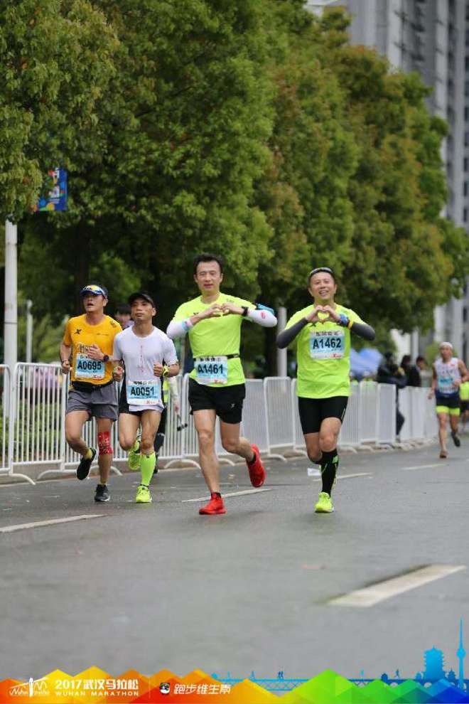 热情的武汉，激情的汉马！
