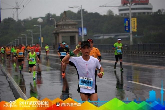 热情的武汉，激情的汉马！