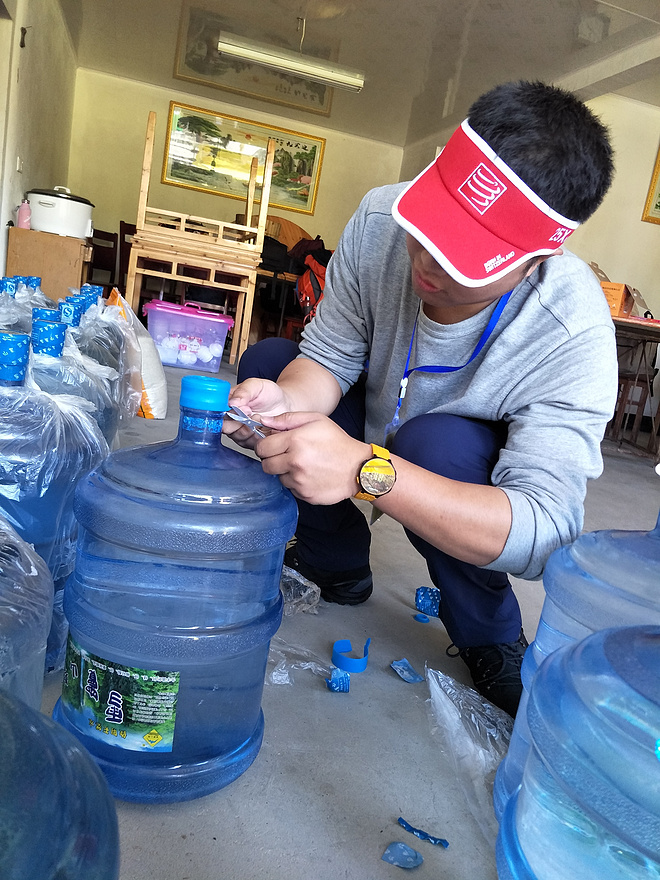 四明山，樱花海棠开，观赤霞远燃沧海