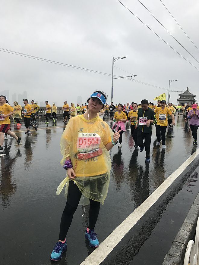 用跑马的方式回家看看——汉马2017