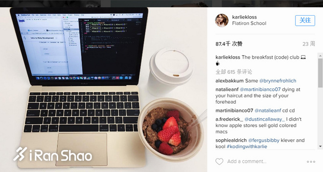 热点 | 能走秀会写码 90后超模Karlie Kloss还要挑战马拉松