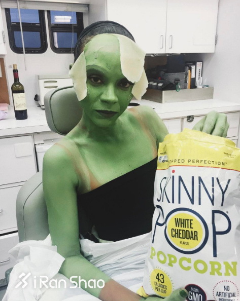 热点 | 运动女神佐伊·索尔达娜 怎么总是被染色去拯救银河