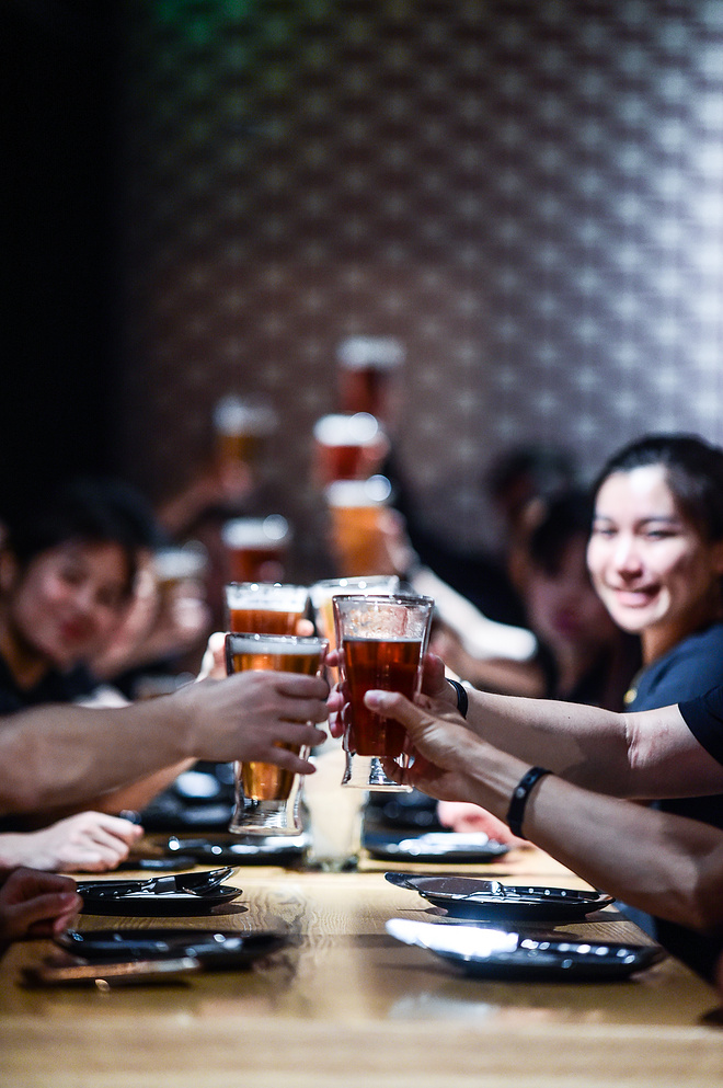 首届魔都啤酒跑趴：黑练不仅是玩命自虐，还有轻松愉悦