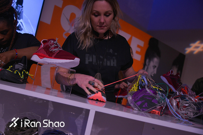 现场 | 网眼捆绑诱惑 PUMA NETFIT鞋面纽约发布实录