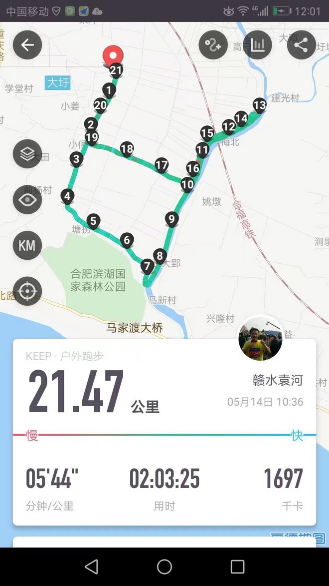 跑圩马     我的2017大圩马拉松见闻