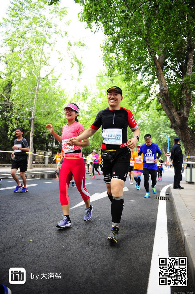 对她和大连马拉松说“永远”