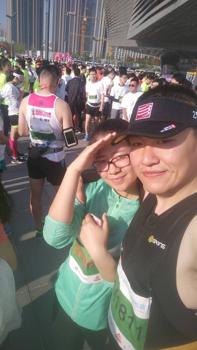 对她和大连马拉松说“永远”