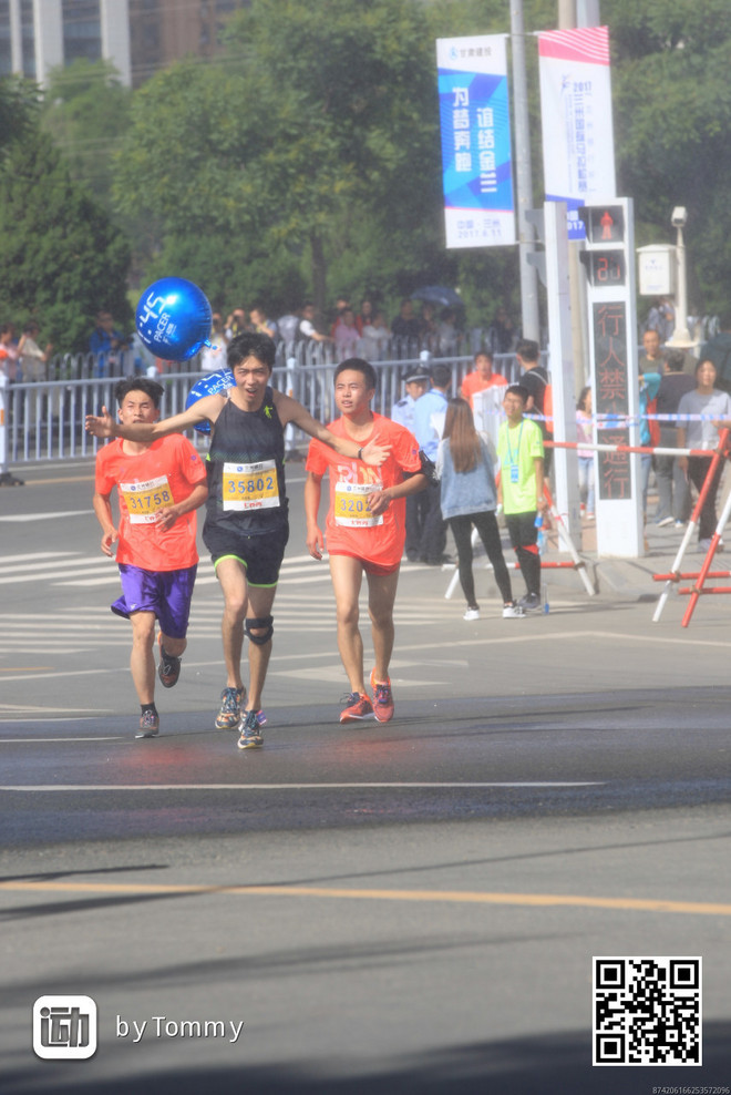 不一样的周末-------兰州马拉松官兔之旅