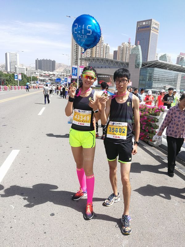 不一样的周末-------兰州马拉松官兔之旅