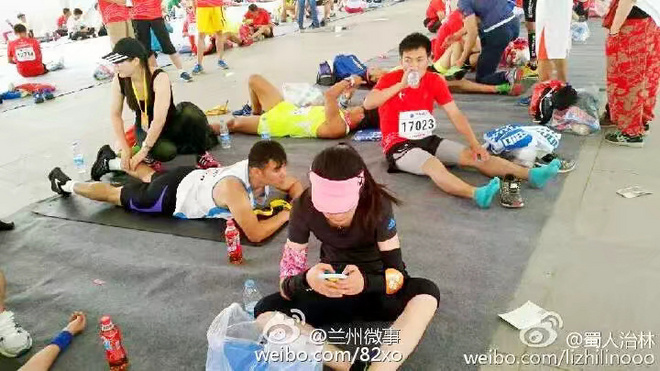 兰州马拉松———有梦想就要去坚持！