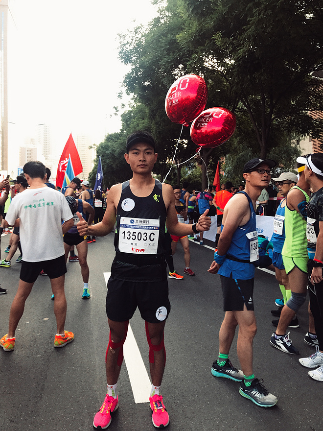 兰州马拉松———有梦想就要去坚持！