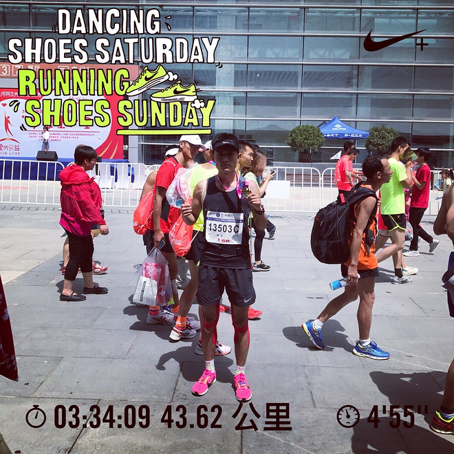 兰州马拉松———有梦想就要去坚持！