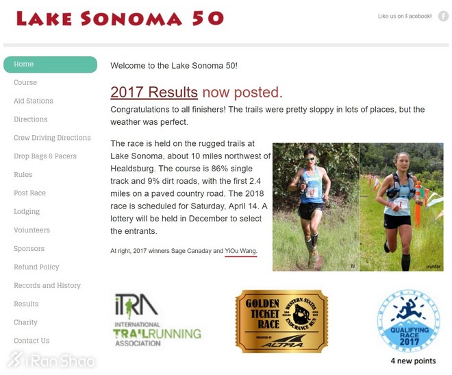 人物 | 马拉松“华人业余一姐”王意鸥：西部100，我会回来的