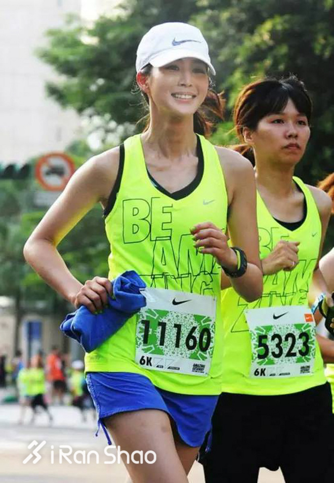 热点 | 出国旅游不忘运动 张钧甯完美诠释跑步女神