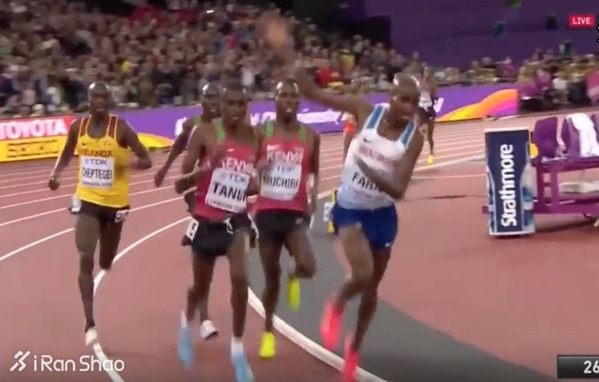 伦敦世锦赛 | 男子万米决赛：莫·法拉赢得最吃力的一场恶战