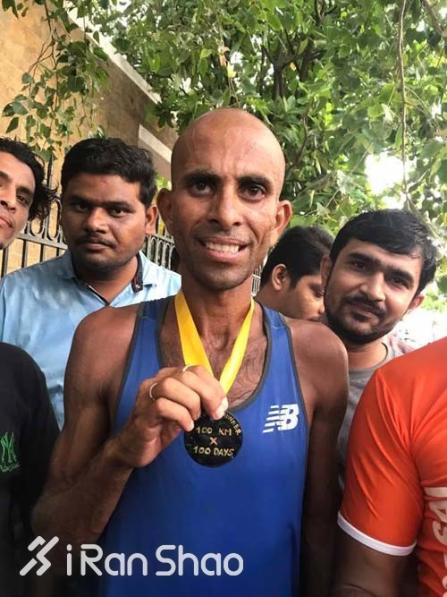 人物 | 连续100天100个100公里 印度超马奇人辛格的不可能挑战