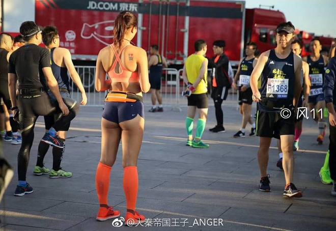 2017北京马拉松之胜利边缘