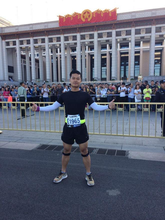 2017北京马拉松之胜利边缘