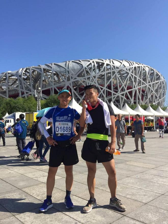 2017北京马拉松之胜利边缘