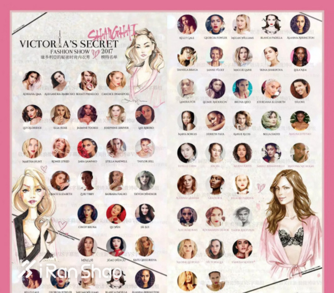 热点 | 维密秀落户上海 看看有哪些美好的肉体