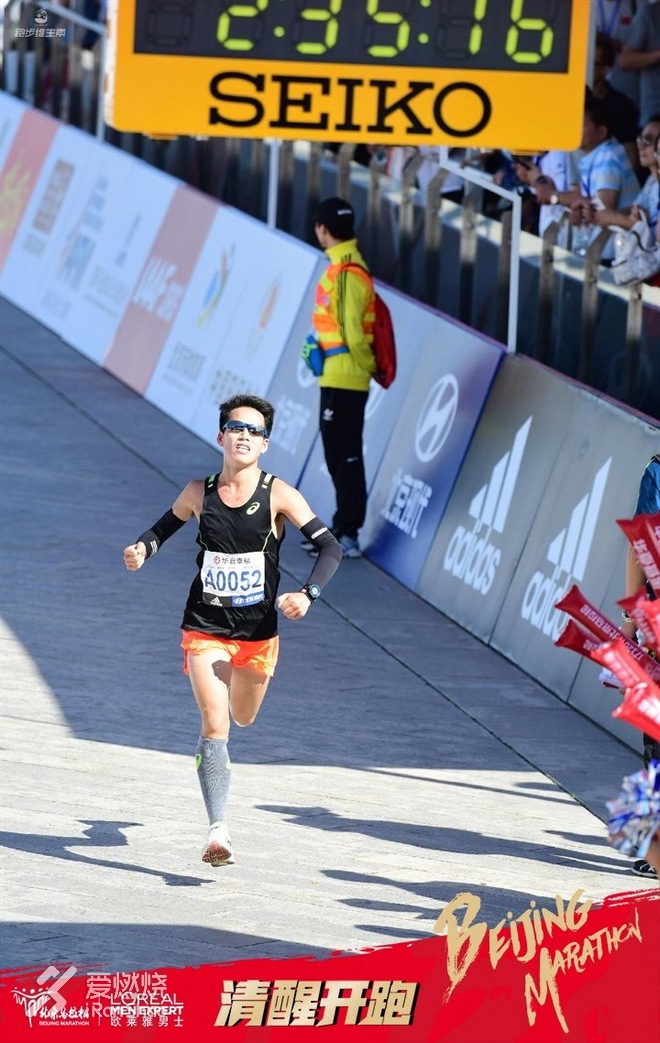 北马，一个人的坚持