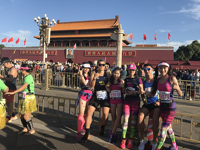 北马 | 你遇到了那个天安门前的彩虹妹妹了吗？